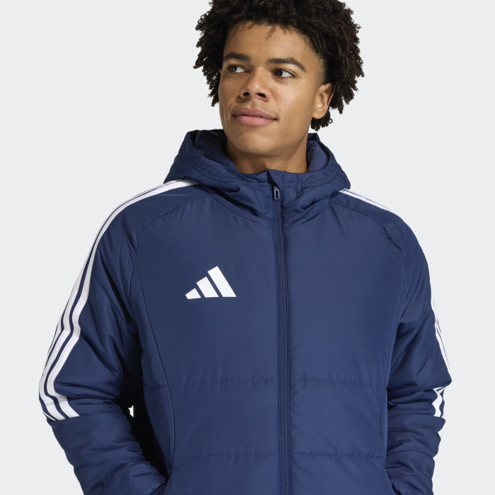 Куртка довга TIRO26 L COAT | Синій/Білий