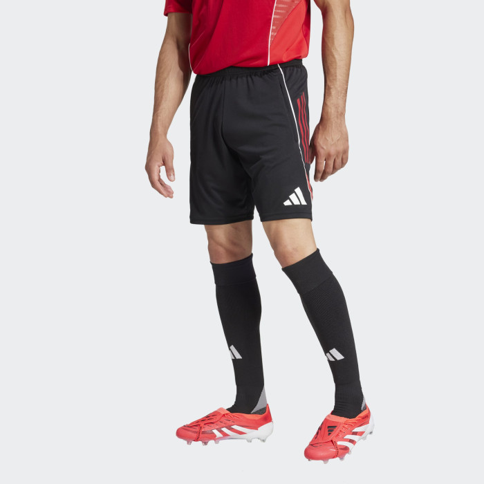 Тренувальні шорти TIRO25C TR SHO | Чорний/Червоний