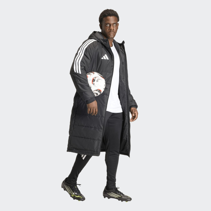 Куртка довга TIRO26 L COAT | Чорний/Білий